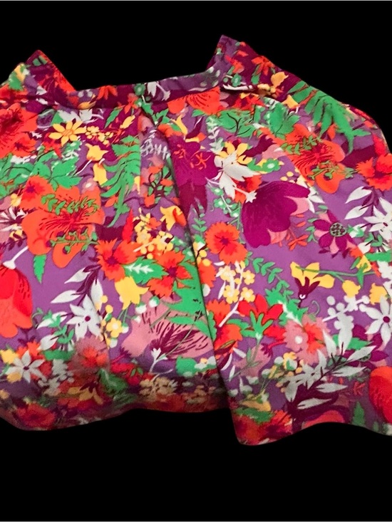 LuLaRoe Dresses & Skirts - LuLaRoe Floral Purple Multi Print skirt